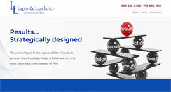 Desktop Screenshot of lapinlanda.com